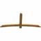 Ekena Millwork Bellingham Rough Sawn Timber Gable Bracket, Western Red Cedar, 72"W x 33"H x 2"D x 4"F, 11/12 Pitch GBW072X33X0204BEL00RWR - alternate 2